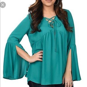 ❌SOLD❌Blouse by berry N cream